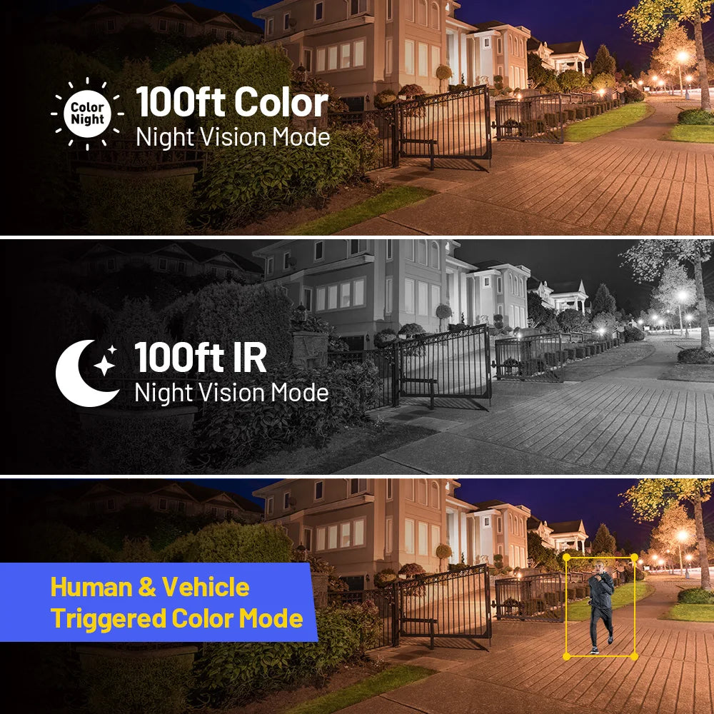 Annke 12MP POE Outdoor Security Camera With Smart Night Vision
