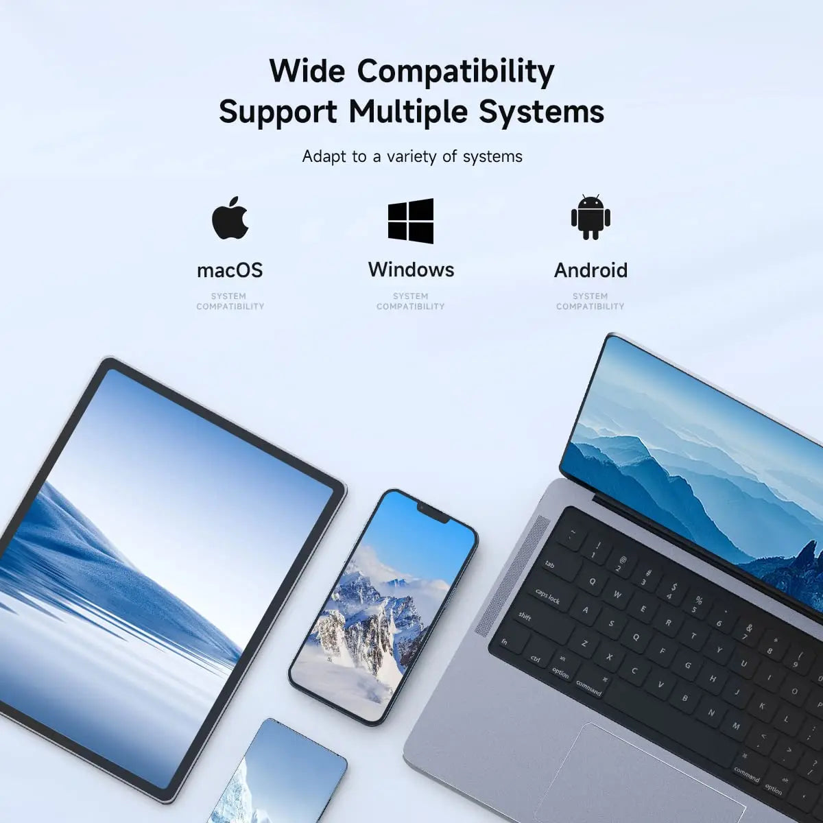 Daguaika USB C USB 3.0 Dual 4K 60Hz DisplayLink Dock