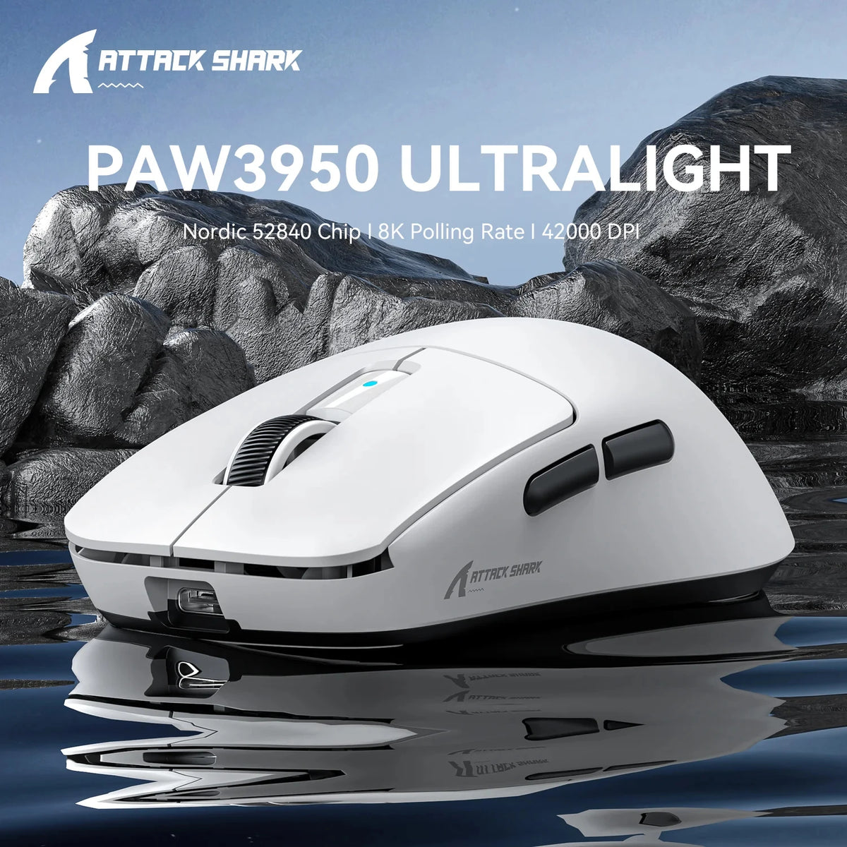 Attack Shark R6 Wireless Gaming Mouse With Optical Sensor