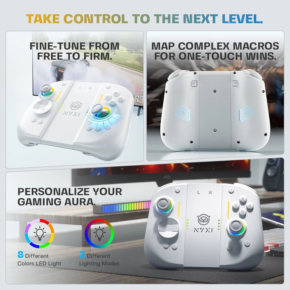Nyxi Hyperion 3 Joypad For Nintendo Switch With Hall Effect