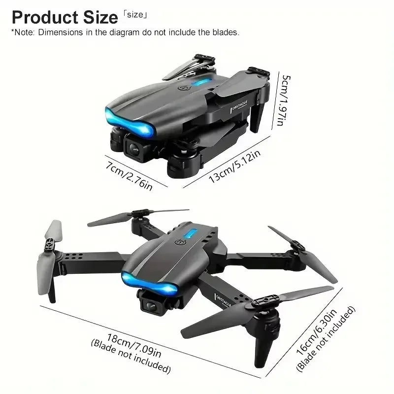 QJ E99Pro RC Drone 4K Camera Foldable FPV 1080P Pro