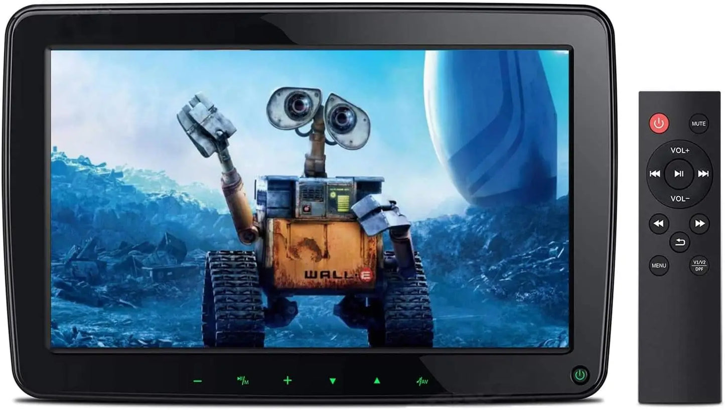 XMSJ Car Headrest Monitor with HDMI 1080P IPS for Backseat