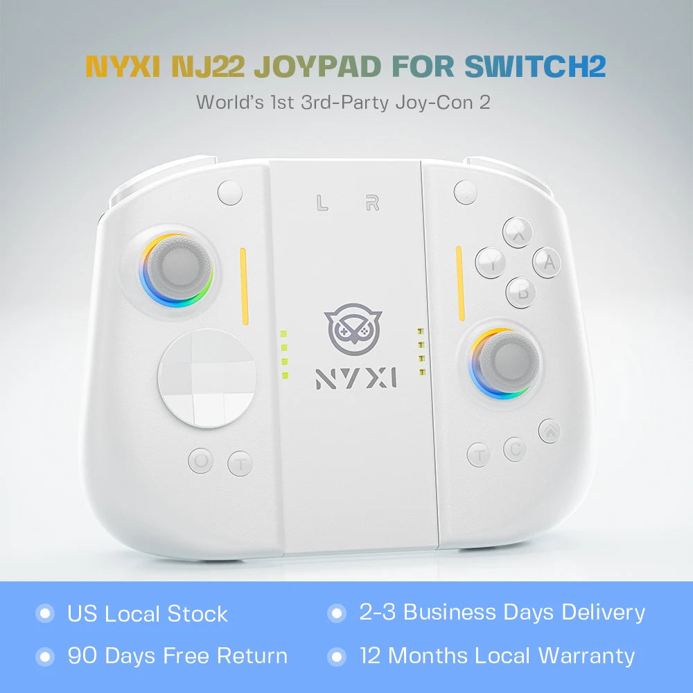Nyxi Hyperion 3 Joypad For Nintendo Switch With Hall Effect