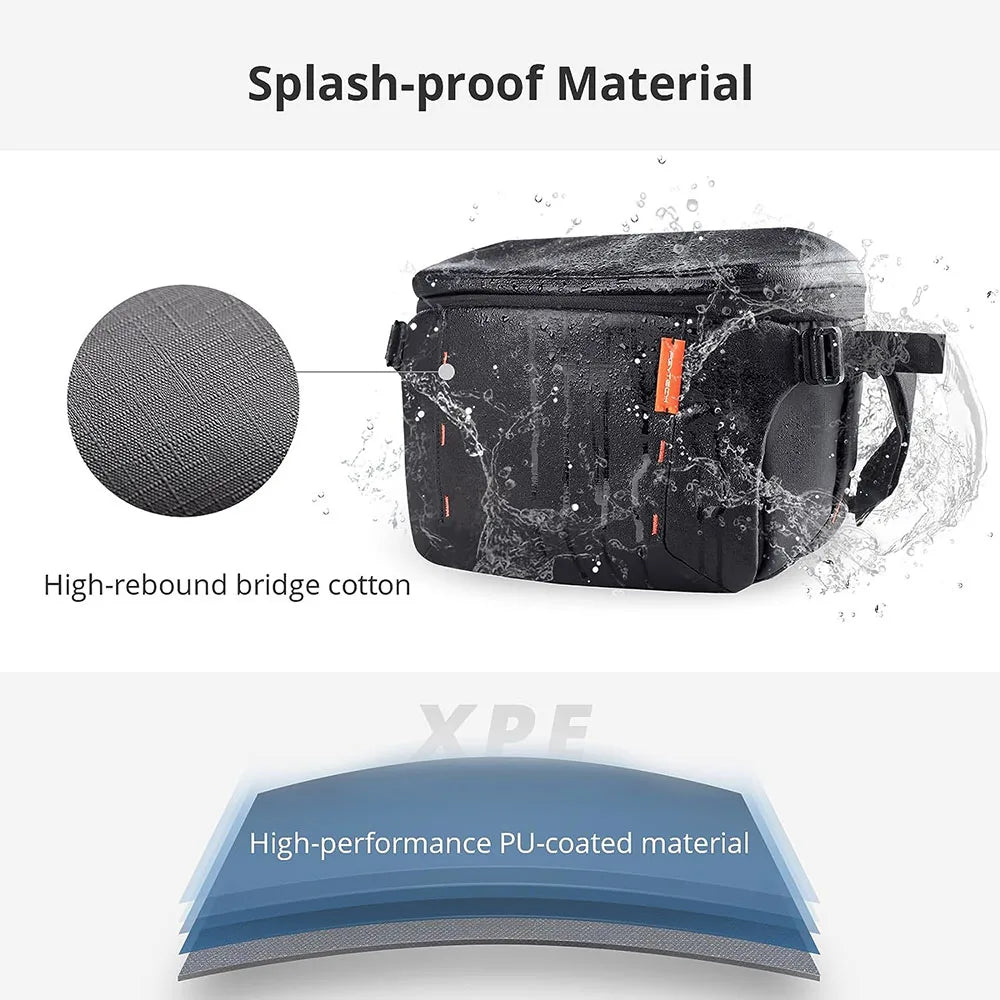 Pgtech OneMo Crossbody Camera Bag For Dslr Photography