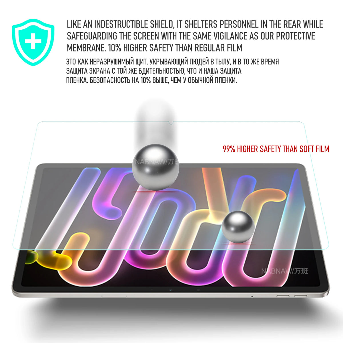 Yanfu Tempered Glass Screen Protector Lenovo Xiaoxin Pad Pro GT