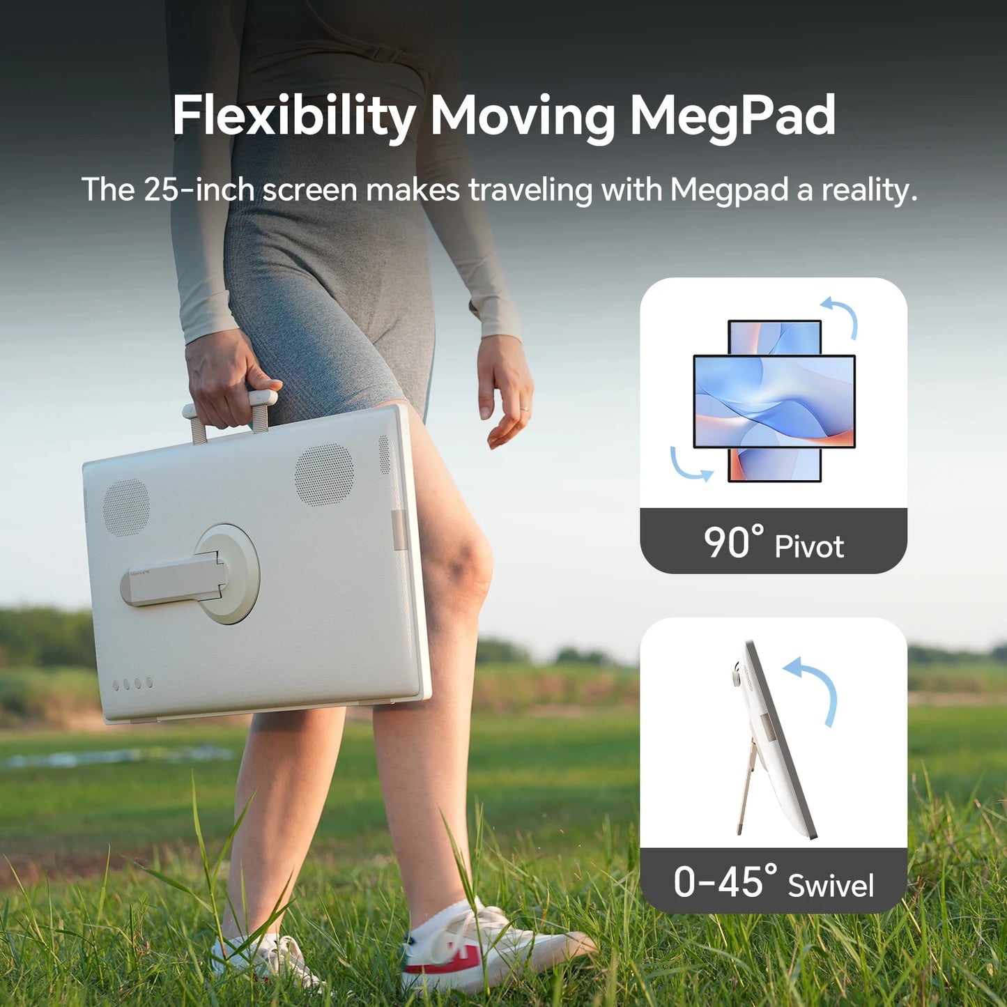KTC MegPad Portable Touchscreen Monitor With Android System