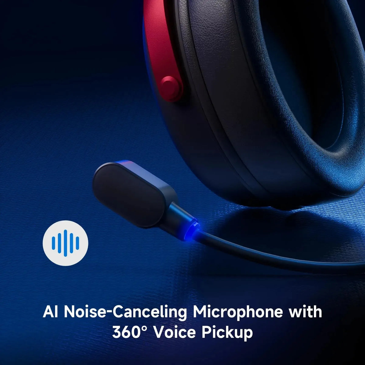 Mchose V9 Pro Wireless Gaming Headset With Noise Canceling Microphone