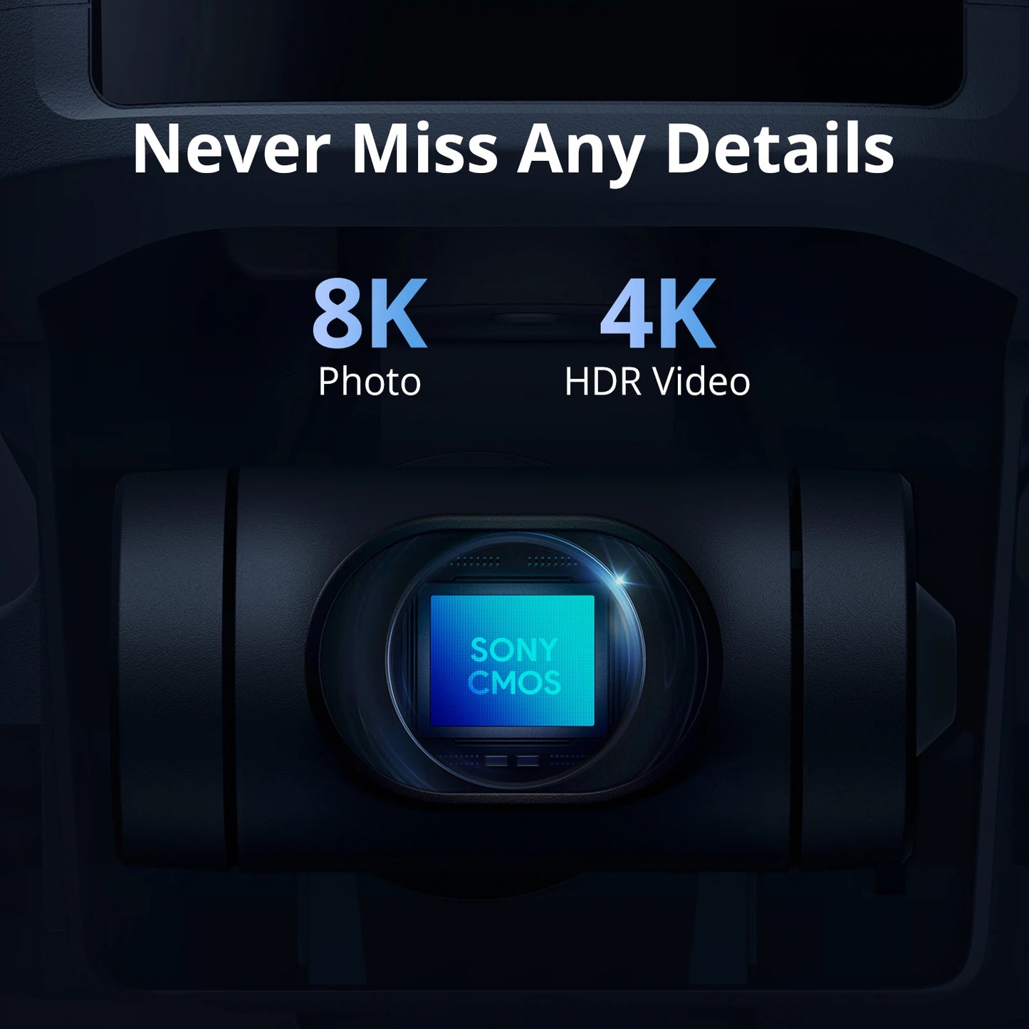 Potensic ATOM 2 3-Axis Gimbal Drone 4K HDR Video