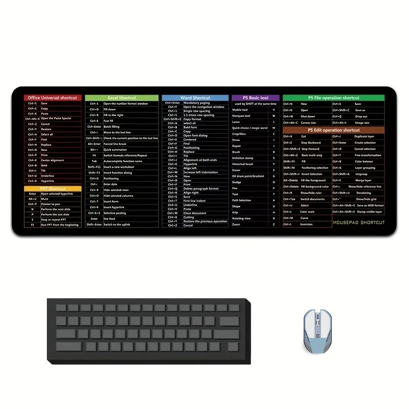 Large Thickened Keyboard Table Mat Non-slip Mouse Pad