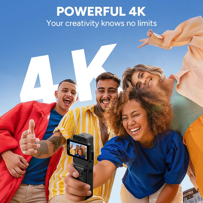 SJCAM C400 4K Pocket Camcorder With Stabilization WiFi