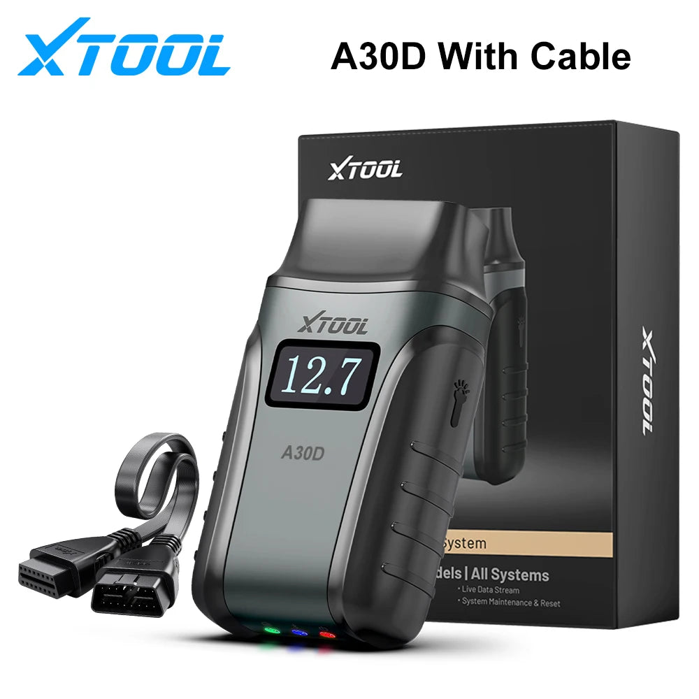 XTOOL Anyscan A30D OBD2 Scanner BiDirectional Full System Diagnostics