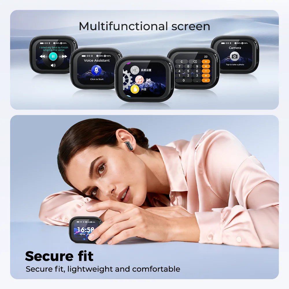 Wireless Bluetooth Earbuds With Active Noise Cancellation Touch Control