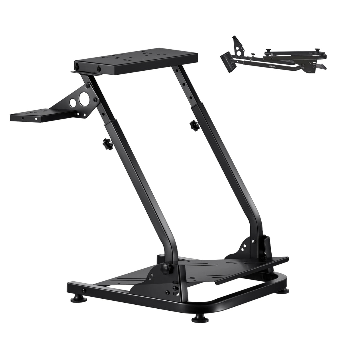 SucceBuy Adjustable Racing Wheel Stand Mount For Computer Gaming