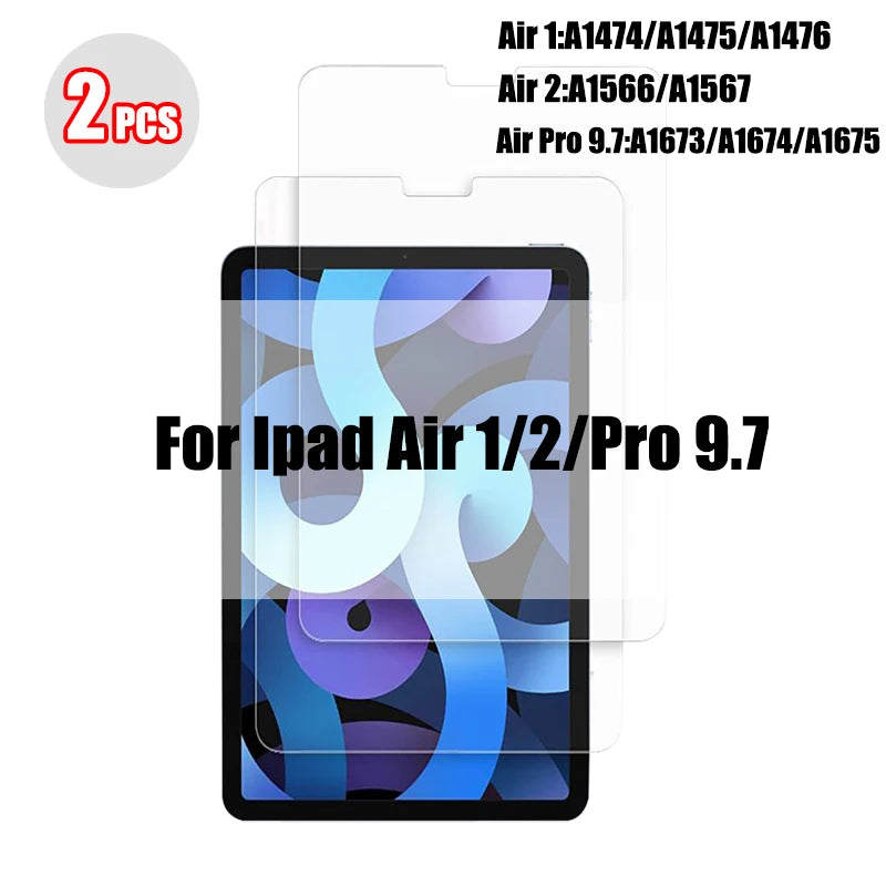 Yanfu Premium Tempered Glass Screen Protector For iPad
