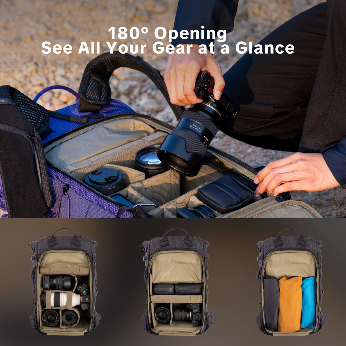 PGYTECH OnePro Ultralight Camera Backpack Waterproof Photo Gear Bag