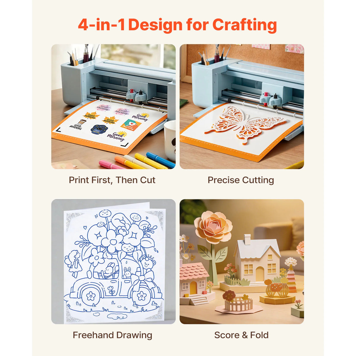 SucceBuy Screen Controlled Vinyl Cutting Machine For Crafting Projects