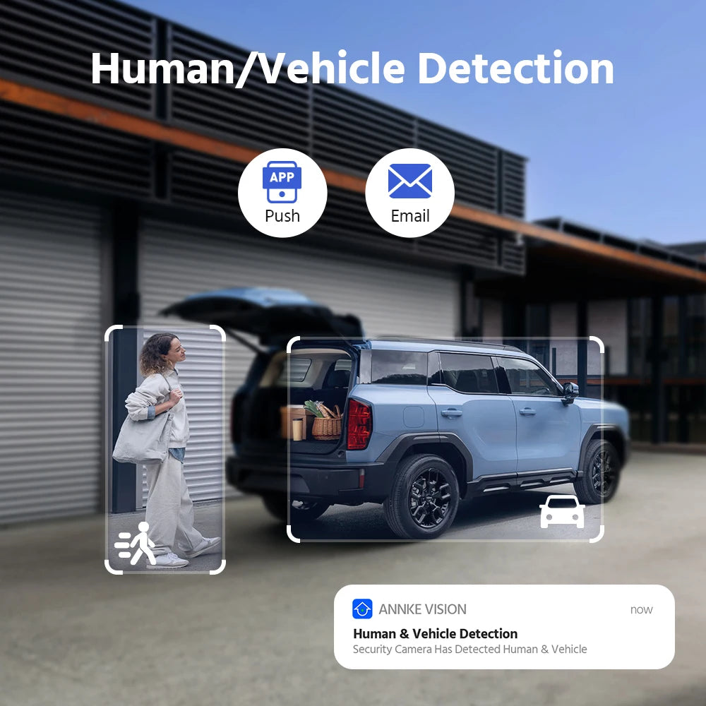 Annke 4K 8MP Dual Lens Outdoor PoE Security Camera
