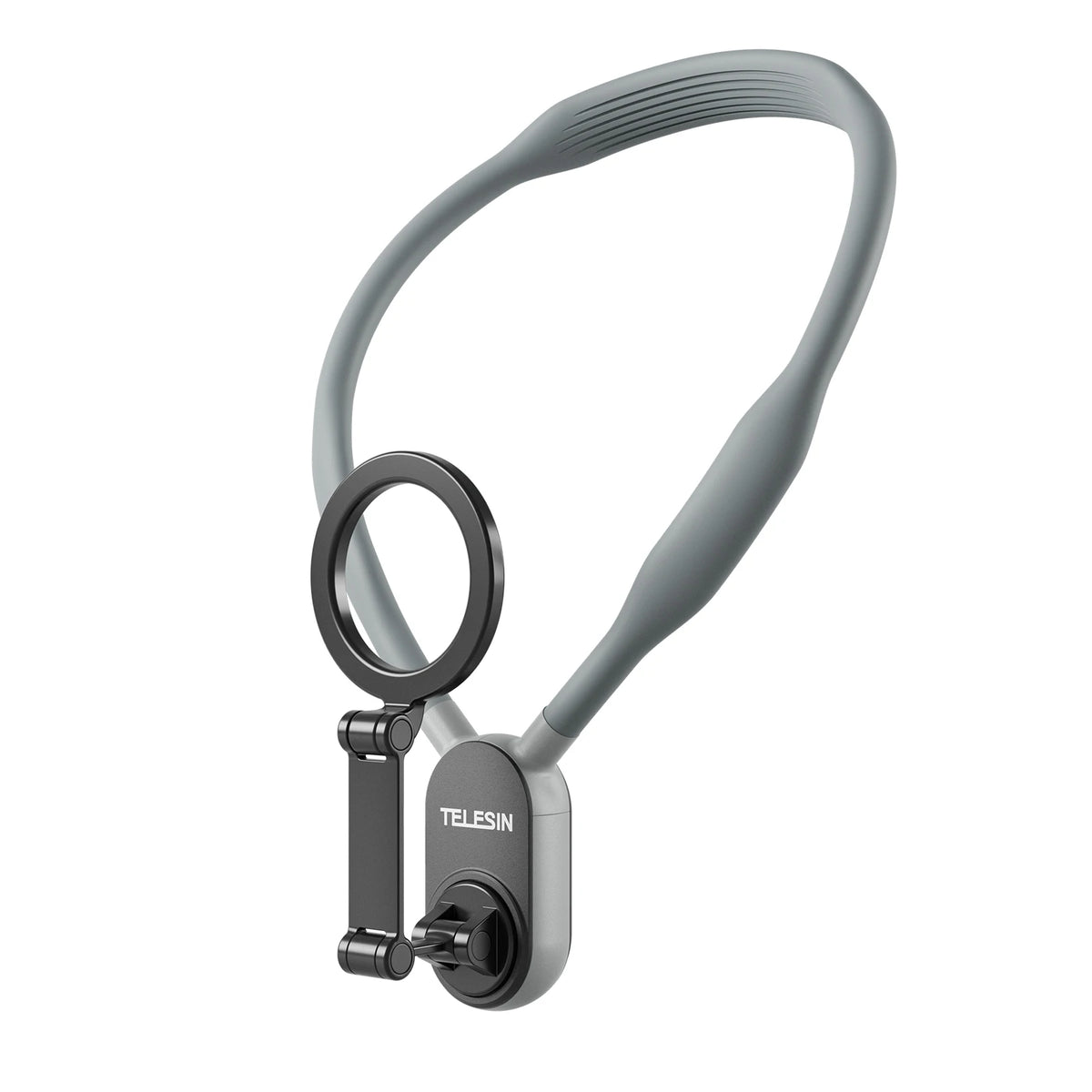 TELESIN Silicone Magnetic Neck Mount Quick Release Phone Stand for Iphone Magasafe SAMSUNG HUAWEI XIAOMI Universal Phone Holder