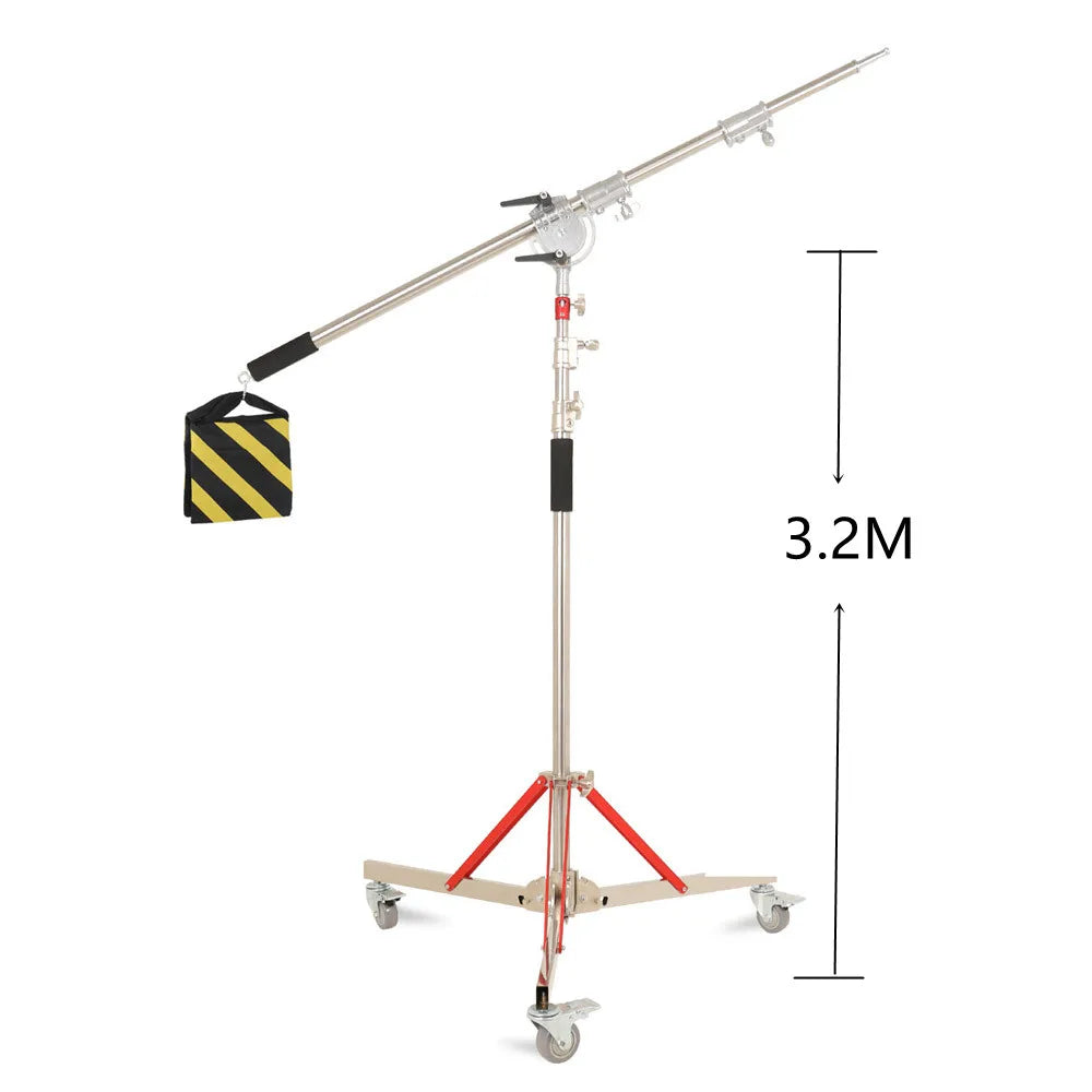 SH Heavy Duty Stainless Steel Photography Lighting Stand Tripod