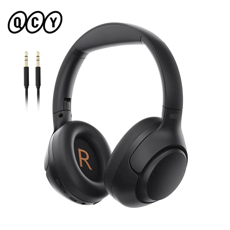 QCY H3 ANC Wireless Headphones Bluetooth 5.4 Hi Res Audio