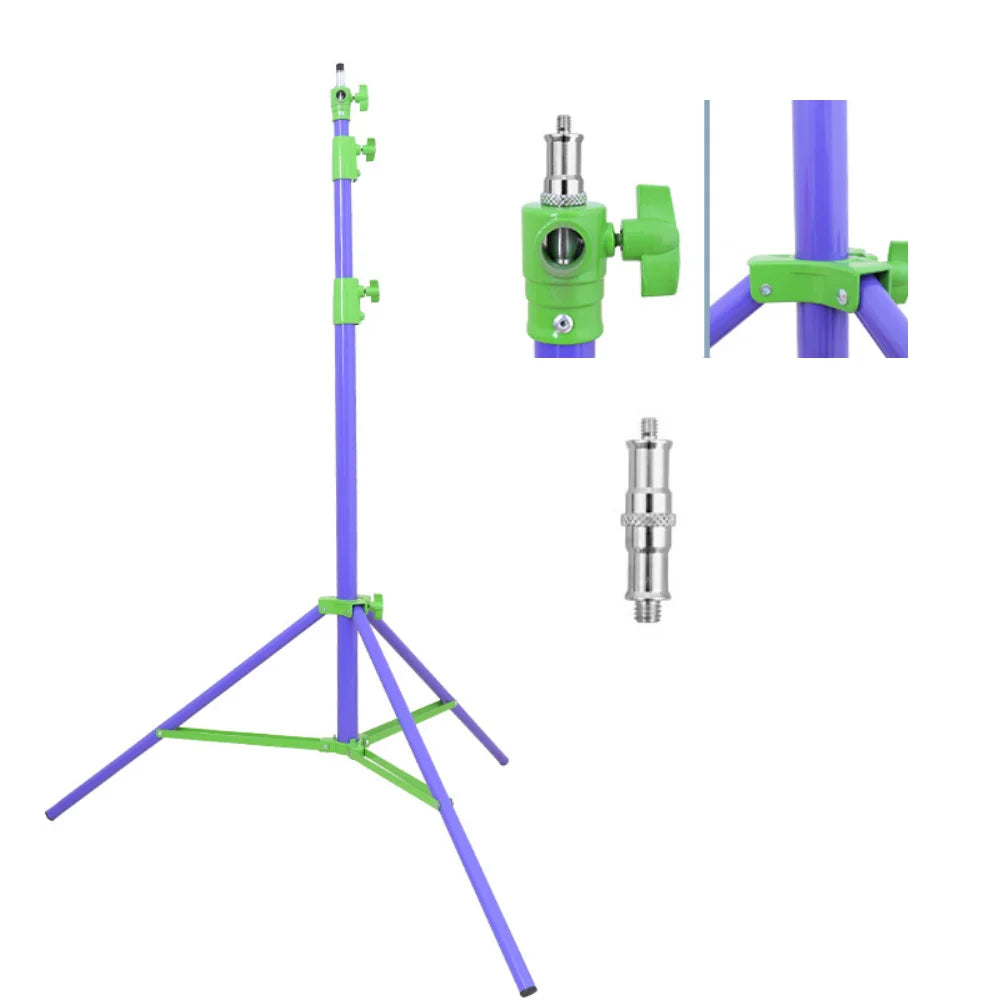 SH Heavy Duty Stainless Steel Photography Lighting Stand Tripod