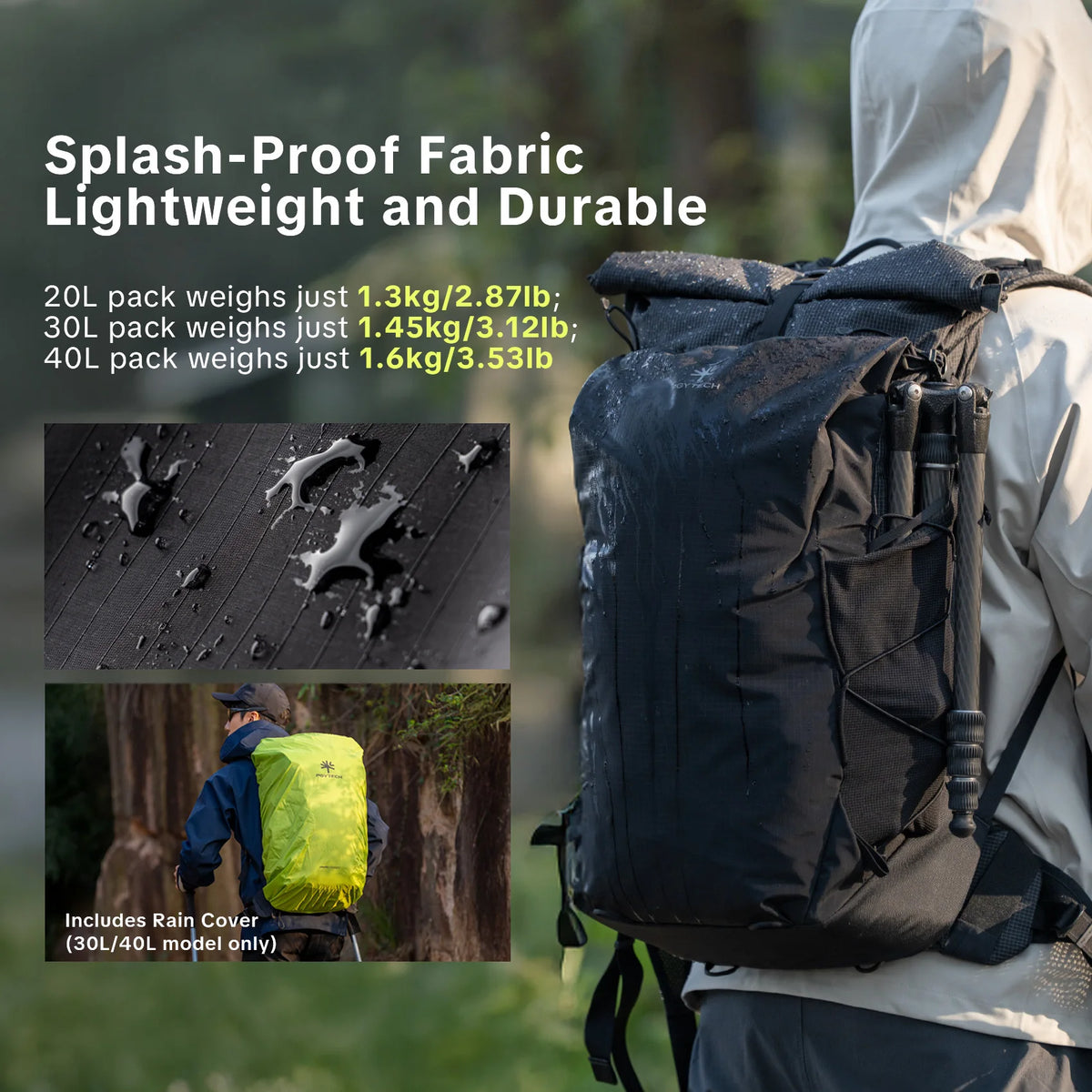 PGYTECH OnePro Ultralight Camera Backpack Waterproof Photo Gear Bag