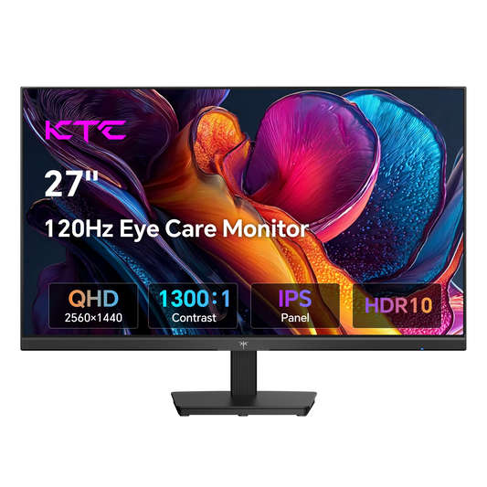 KTC H27D9 QHD IPS Monitor Featuring 120Hz Refresh Rate