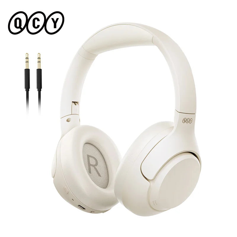 QCY H3 ANC Wireless Headphones Bluetooth 5.4 Hi Res Audio