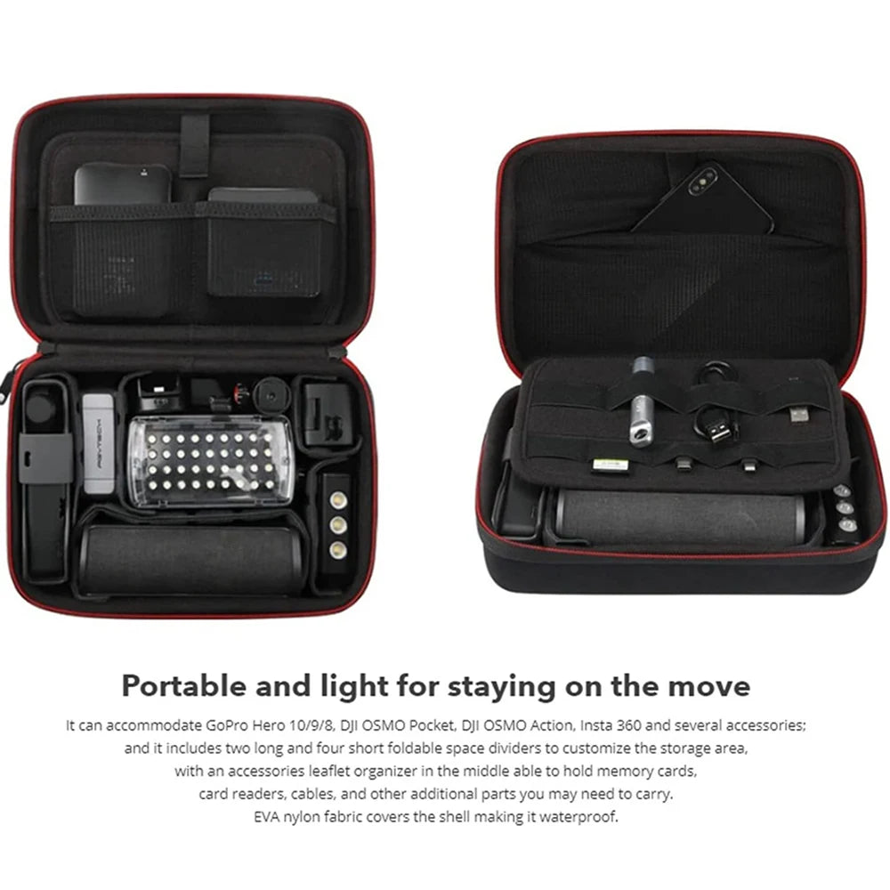 Pgytech Waterproof Carrying Case For DJI Osmo Pocket Cameras
