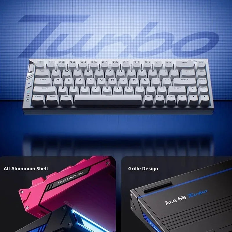 MCHOSE Ace68 Turbo Wired Magnetic Switch 68 Key Mechanical Keyboard