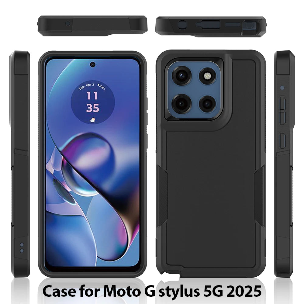 DIXSG Shockproof Hybrid Armor Case For Moto G Stylus 5G